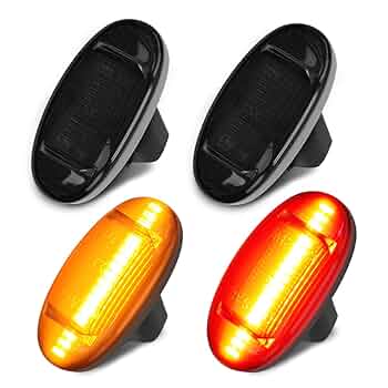 Amazon.com: D-Lumina LED Side Marker Lights Assembly Amber